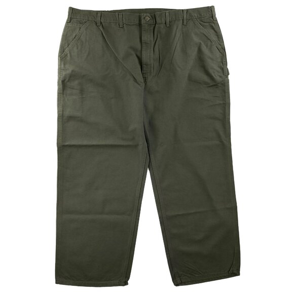 Carhartt Vintage Washed Duck Work Dungaree Carpenter Pants "50x30" Real 49x30 NW - Picture 2 of 14